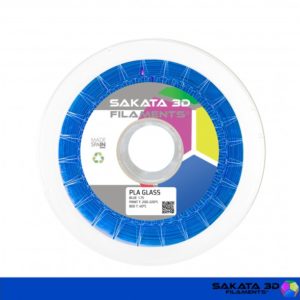 filament PLA 3D850 GLASS Bleu